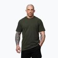 Vyriški marškinėliai Pitbull USA CAL Big Logo old green