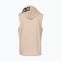 Vyriškas treniruočių džemperis Pitbull Mercado Hilltop Sleeveless Hooded pale sand 4