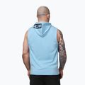 Vyriškas treniruočių džemperis Pitbull Mercado Hilltop Sleeveless Hooded light blue 3