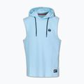 Vyriškas treniruočių džemperis Pitbull Mercado Hilltop Sleeveless Hooded light blue 6
