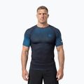 Vyriški marškinėliai Pitbull Belt Rashguard blue