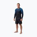 Vyriškas ilgomis rankovėmis rashguardas Pitbull Belt Rashguard blue 2