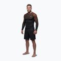 Vyriškas ilgomis rankovėmis rashguardas Pitbull Belt Rashguard brown 2