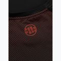 Vyriškas ilgomis rankovėmis rashguardas Pitbull Belt Rashguard brown 7