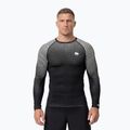 Vyriškas ilgomis rankovėmis rashguardas Pitbull Belt Rashguard black