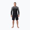 Vyriškas ilgomis rankovėmis rashguardas Pitbull Belt Rashguard black 2