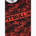 Vyriški marškinėliai Pitbull Hex Camo Hilltop Rashguard red 6