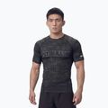 Vyriški marškinėliai Pitbull Hex Camo Hilltop Rashguard olive