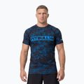 Vyriški marškinėliai Pitbull Hex Camo Hilltop Rashguard blue