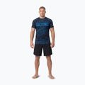 Vyriški marškinėliai Pitbull Hex Camo Hilltop Rashguard blue 2