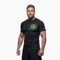 Vyriški marškinėliai Pitbull Ray Rashguard fluo green