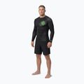 Vyriškas ilgomis rankovėmis rashguardas Pitbull Ray Rashguard fluo green 2