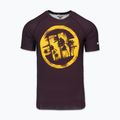 Vyriški marškinėliai Pitbull Rashguard Logo Palms brown 3