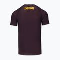 Vyriški marškinėliai Pitbull Rashguard Logo Palms brown 4