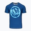 Vyriški marškinėliai Pitbull Rashguard Logo Palms blue 3