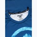 Vyriški marškinėliai Pitbull Rashguard Logo Palms blue 5