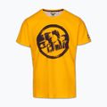 Vyriški marškinėliai Pitbull Palms mesh yellow logo 4