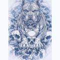 Vyriški marškinėliai Pitbull Guardian Angel white 5