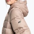 Moteriška pūkinė striukė 4F KUDP018 beige 7
