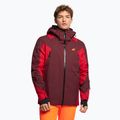 Vyriška slidinėjimo striukė 4F KUMN015 bordo spalvos