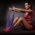 Pasipriešinimo gumos Body Sculpture Bb 102Nc pink/purple/blue 5