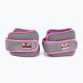 Riešo svoriai Body Sculpture Bb 2700Uepk 2 x 0,5 kg grey/pink 2