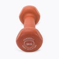 Body Sculpture neopreniniai hanteliai 3 kg oranžinės spalvos BW 131 3KG 3