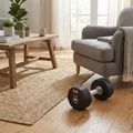 Guminis hantelis Body Sculpture TPU BW 133 10 kg black 9