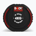 Guminis hantelis Body Sculpture TPU BW 133 4 kg black 4