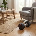 Guminis hantelis Body Sculpture TPU BW 133 4 kg black 10