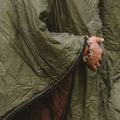 Pončo OFFLANDER Off_Cacc_05 Atsparus vandeniui žalia/ruda 8