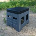 Turistinis tualetas OFFLANDER Portable Folding Camping Toilet black 4