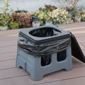 Turistinis tualetas OFFLANDER Portable Folding Camping Toilet black 5