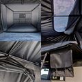 Stogo palapinė 2 asmenims OFFLANDER Fold Y 150 black 6
