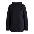 Moteriški Carpatree džemperiai Funnel Neck Black CPW-FUS-1043-BL