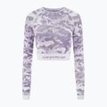 Moteriška treniruočių viršutinė dalis Carpatree Camo Seamless purple 5