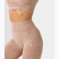 Moteriškos treniruočių tamprės Carpatree Yasmine Seamless beige stone wash 5