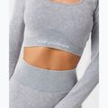 Moteriški treniruočių marškinėliai ilgomis rankovėmis Carpatree Yasmine Seamless blue stone wash 4
