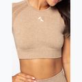 Moteriška treniruočių viršutinė dalis Carpatree Vibe Seamless beige melange 4