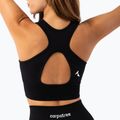 Moterų treniruočių palaidinė Carpatree Blaze Seamless Sleeveless sepia black 4