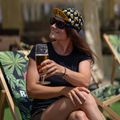 Luxa Beer Ride dviratininko kepurė po šalmu juoda LULOCKBRB 2