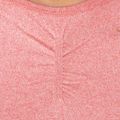 Moteriška treniruočių viršutinė dalis ilgomis rankovėmis MITARE Push Up Max Crop Top pink K084 4
