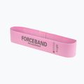Treniruočių juostų rinkinys FORCEBAND Mini Band 5 szt. + E-BOOK pink 4