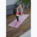 Jogos/fitneso kilimėlis FORCEBAND Gold Pink 4 mm pink/gold 4