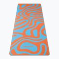 Jogos/fitneso kilimėlis FORCEBAND Abstract Orange 4 mm orange/blue 2