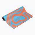 Jogos/fitneso kilimėlis FORCEBAND Abstract Orange 4 mm orange/blue 3