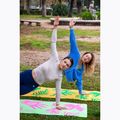 Jogos/fitneso kilimėlis FORCEBAND Energy Pistachio 4 mm pistachio/pink 8