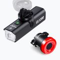 Dviračio žibintų rinkinys TOWILD CL600 + TL03 set black