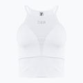 Moterų treniruočių viršutinė dalis 2skin Crop Top White