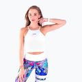 Moterų treniruočių viršutinė dalis 2skin Crop Top White 4